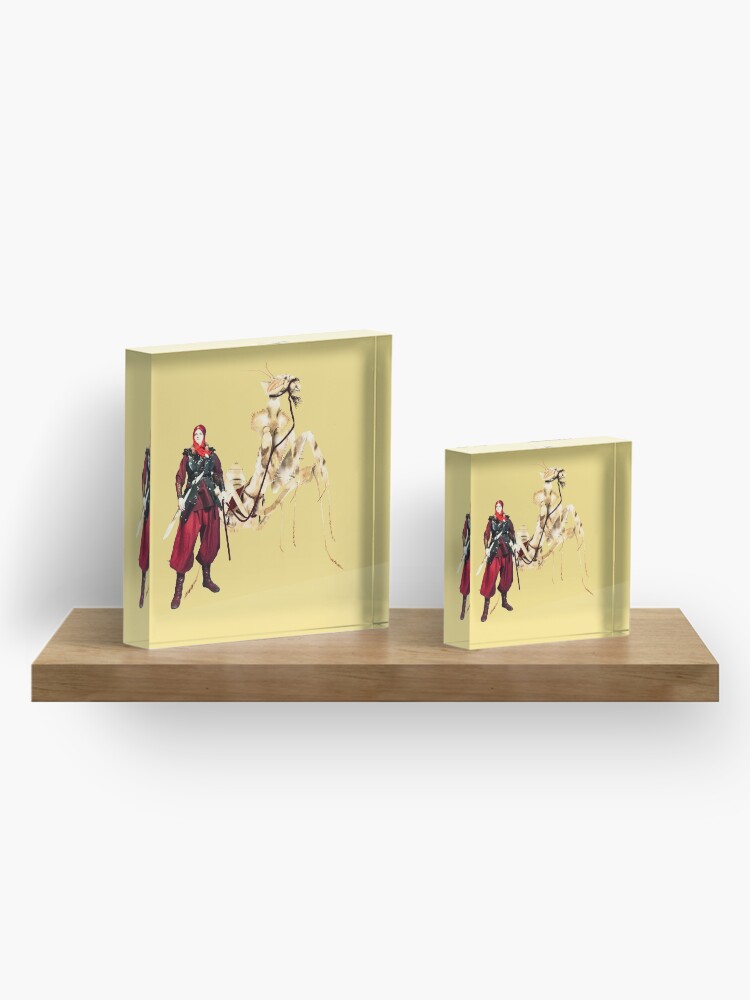Alternate view of the dromedary Acrylic Block