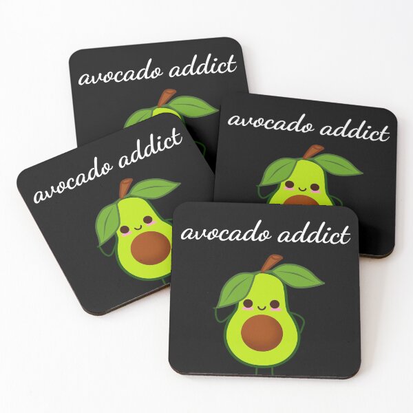 Item preview, Avocado Addict designed and sold by PinkPandaPress.