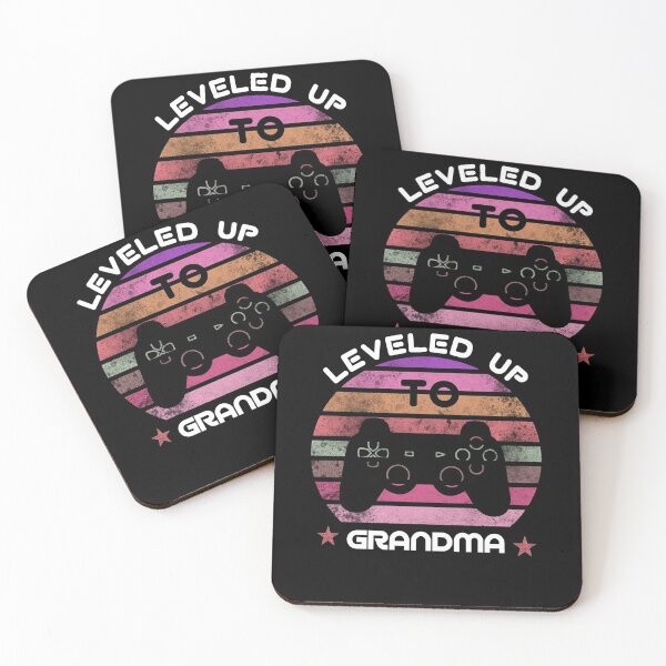 Item preview, Leveled Up To grandma- grandmother Gift   designed and sold by SaraDarwish.