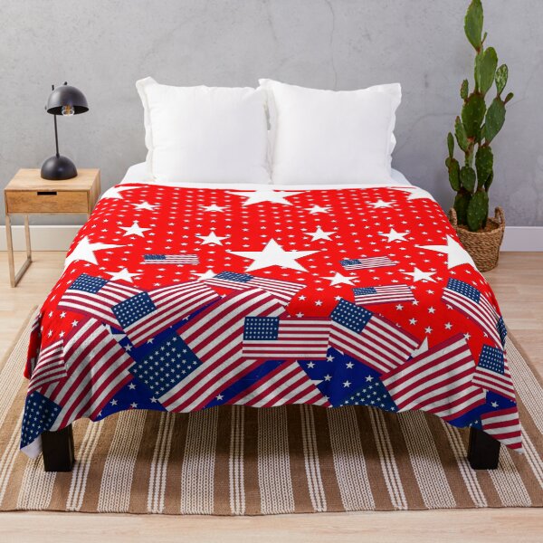Item preview, RED & BLUE AMERICANA BI-COLOR PATTERNS designed and sold by sharlesart.