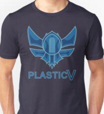 Plastic V text - Rank League of Legends Unisex T-Shirt