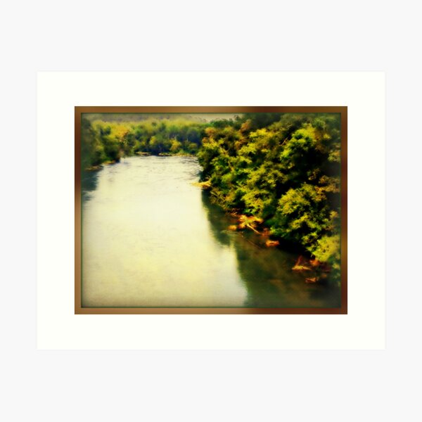 The Chattahoochee River - Marietta, Ga Art Print