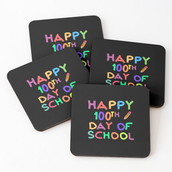 Item preview, Happy 100th Day of School for Teacher or kids designed and sold by wapix.