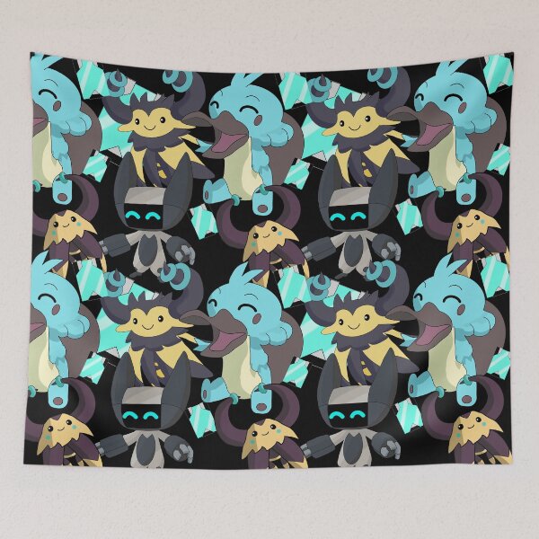 Item preview, Temtem and Temcard Monster pattern designed and sold by FloWynn.