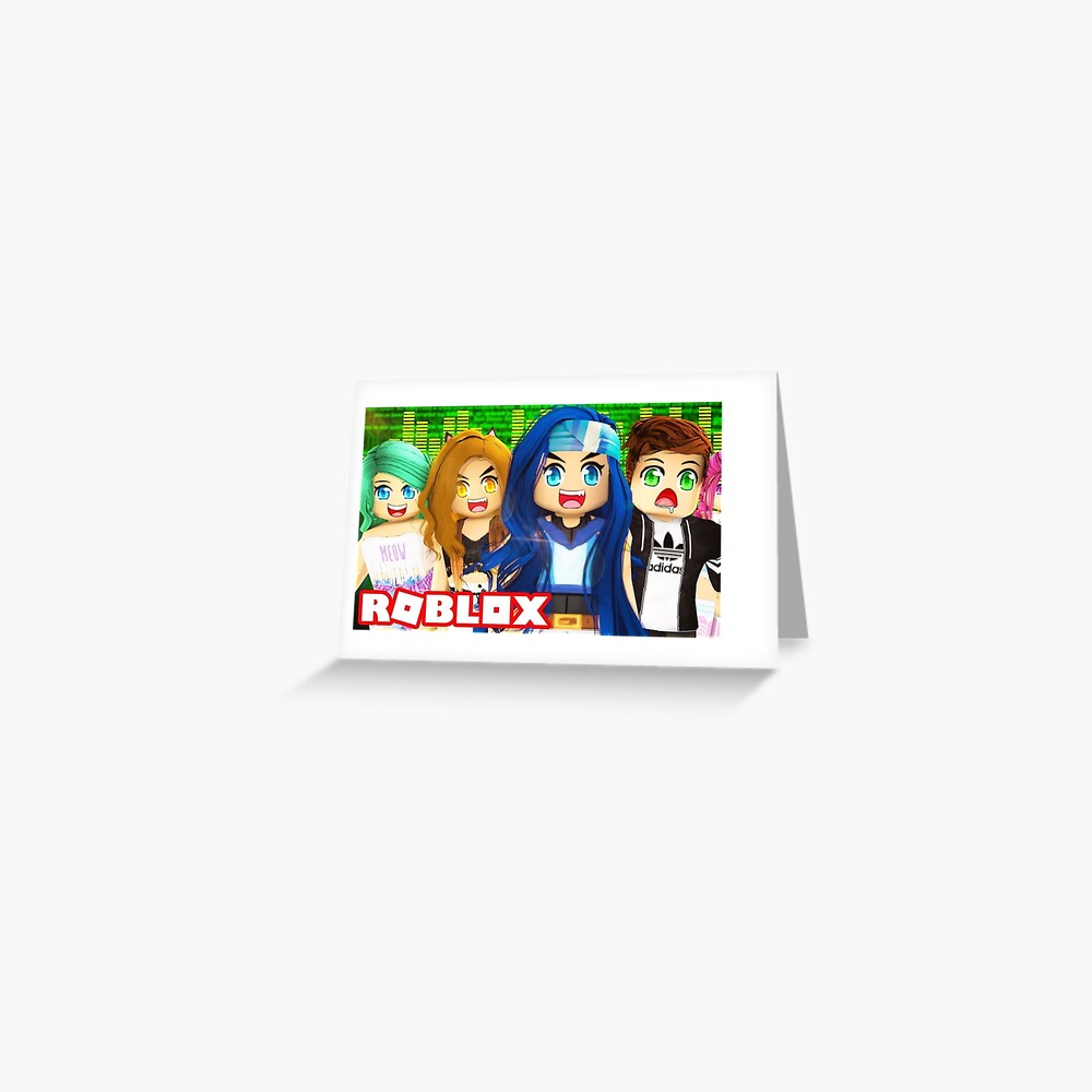 Funneh Krew Postcard By Fullfit Redbubble - images of funnehs roblox character