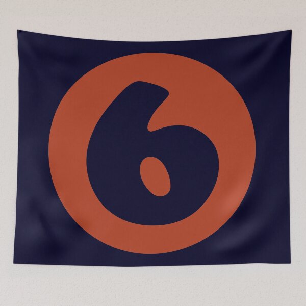 Item preview, Number Six #6 designed and sold by Texterns.