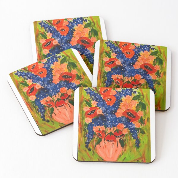 Item preview, Pink Vase: Crushing On  Van Gogh  designed and sold by Wendy Thompson.