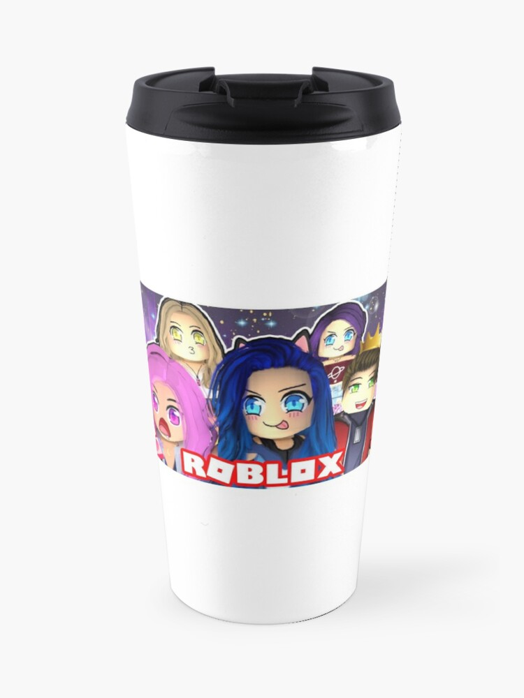 Funneh Krew Roblox Travel Mug By Fullfit Redbubble - funneh roblox pictures