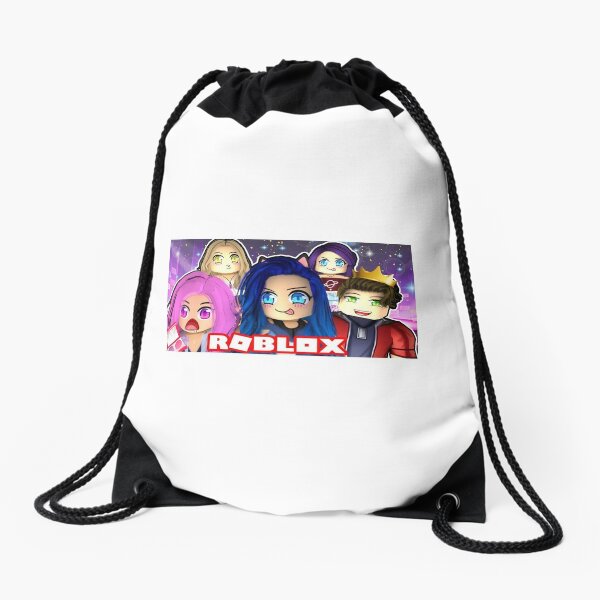 Itsfunneh Drawstring Bags Redbubble - cute guest bag roblox