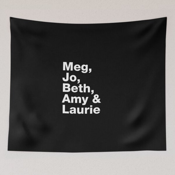 Item preview,  March Sisters Names - Little Women black designed and sold by capslocksigh.