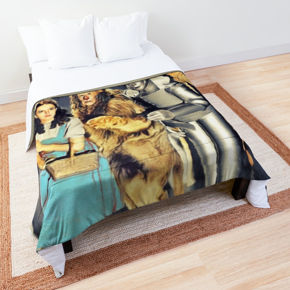 The Cast of the Wizard of Oz Comforter