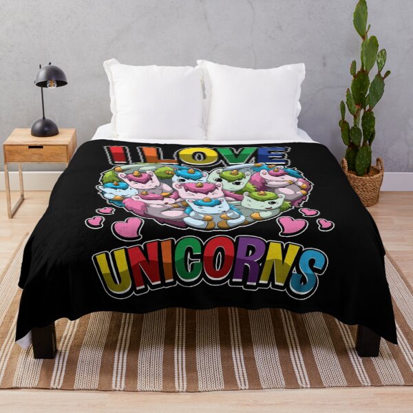 Item preview, I Love Unicorns - Heart Full Of Mythical Creatures designed and sold by anziehend.