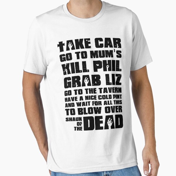 Item preview, Shaun of the Dead To Do List designed and sold by gleekgirl.