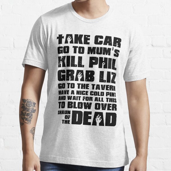 shaun of the dead t shirt amazon