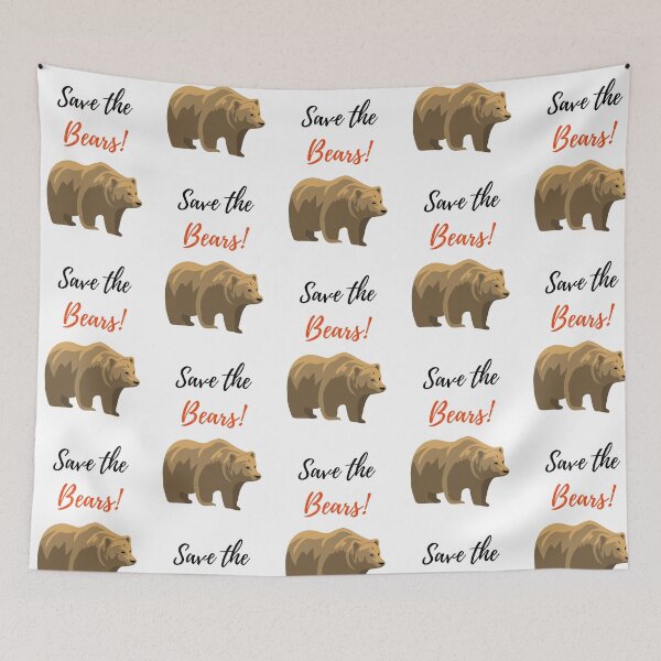 Item preview, Save The Bears! designed and sold by PinkPandaPress.