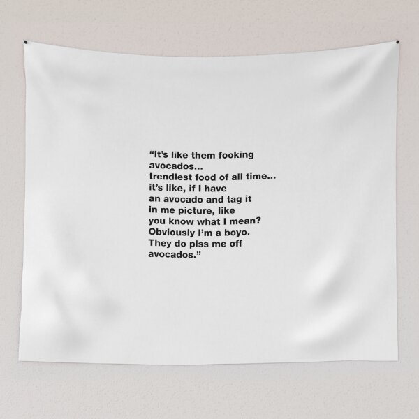 Item preview, Louis quote - fooking avocado designed and sold by capslocksigh.