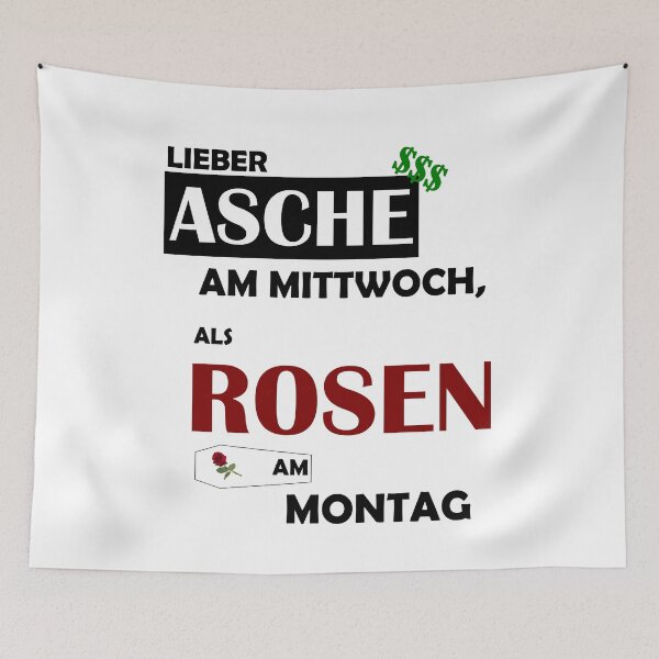 Item preview, rather ash on Wednesday carnival humor designed and sold by Andreas-Jaeger.