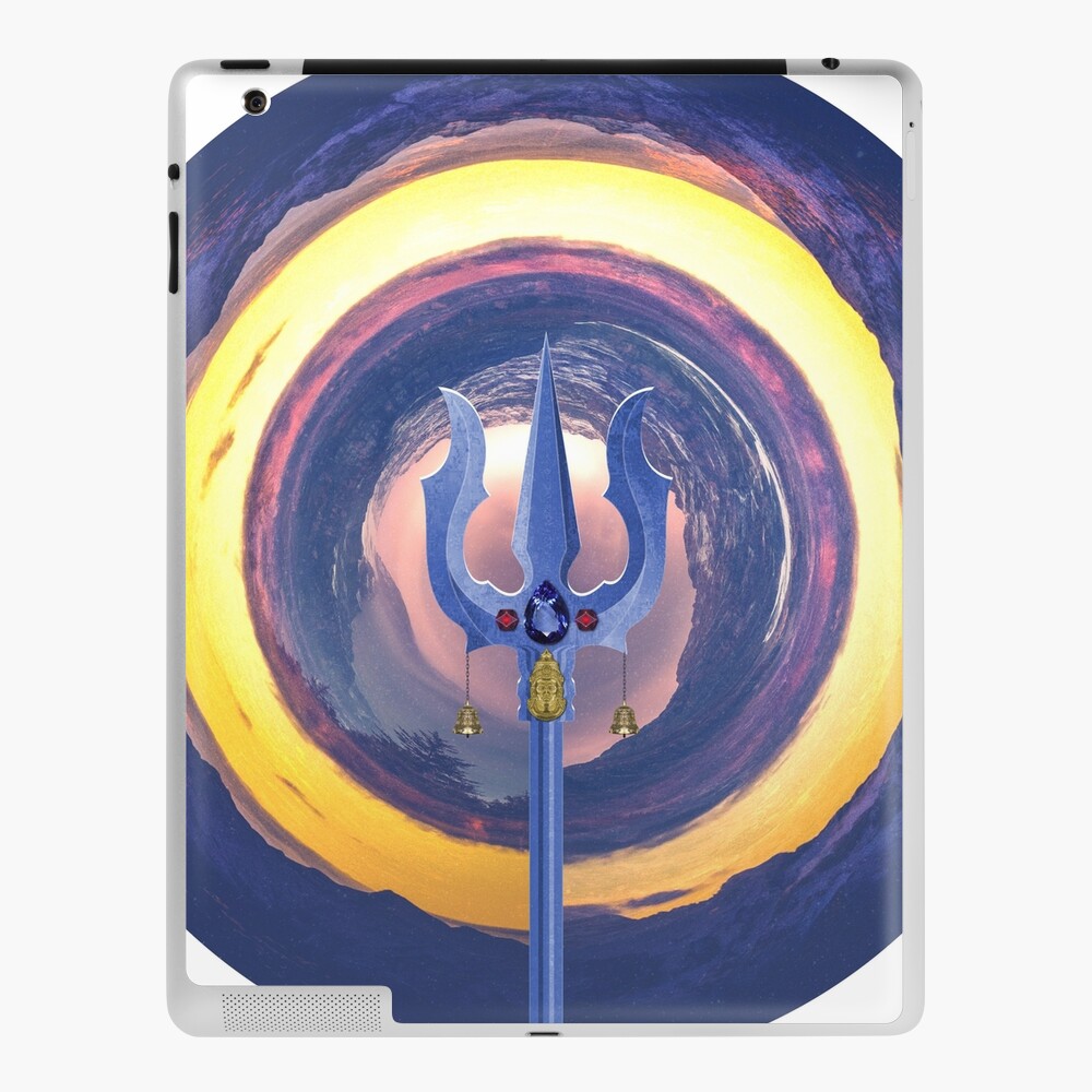 Trident Colorful Spiritual Or Devotional Circle Graphic Art Design Blurama Ipad Case Skin By Blurama Redbubble