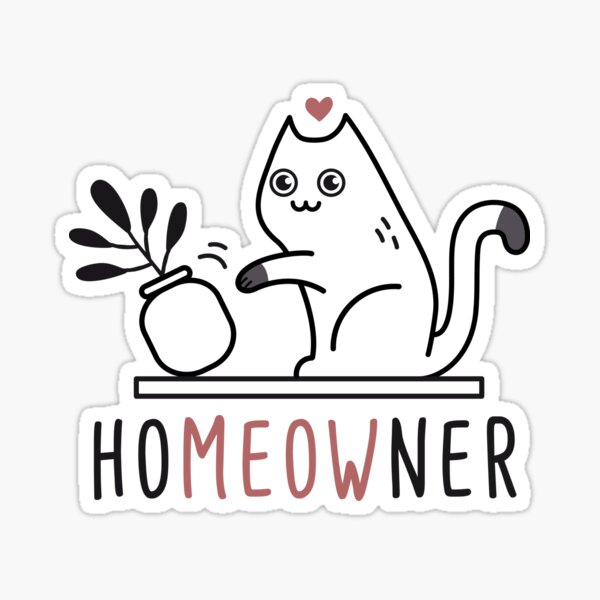 Artikel-Vorschau von Hausbesitzer, meow!, designt und verkauft von crealizable.