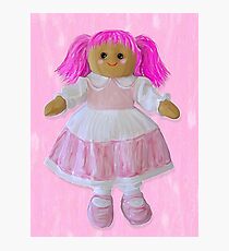 Lámina fotográfica Muñeca de trapo
