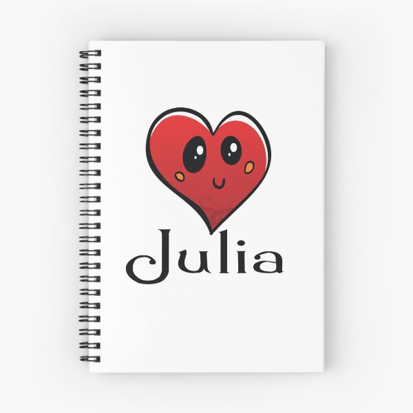 Artikelvorschau, Julia Nettes Herz Mein Name ist Julia entworfen und verkauft von ProjectX23.