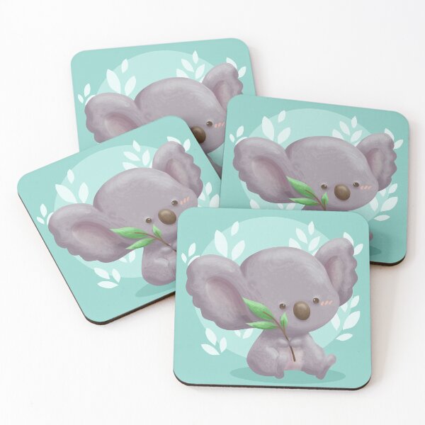 Item preview, Koala Hugging Eucalyptus Leaves designed and sold by Khotekmei.