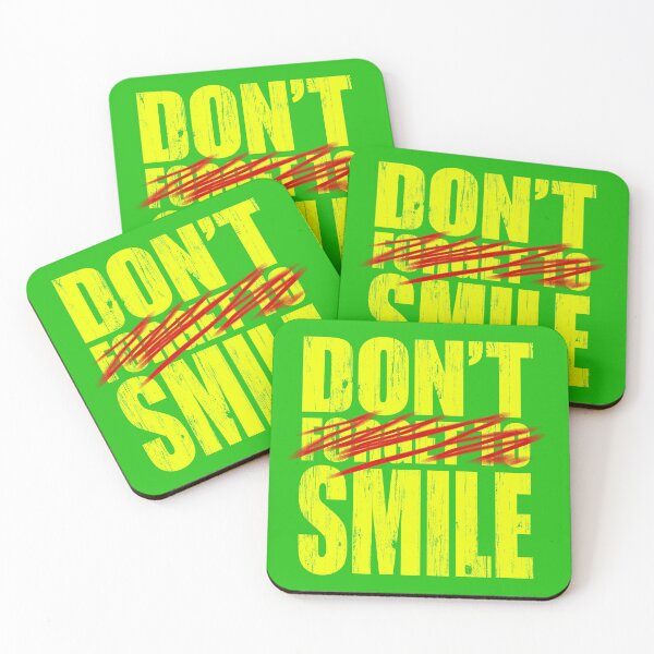 Item preview, Dont Smile designed and sold by TheGraphicGuru.