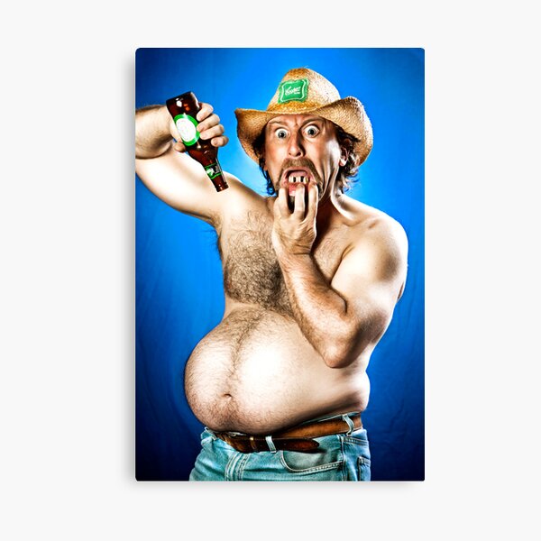Mr September - The Drought Hits Home. Canvas Print