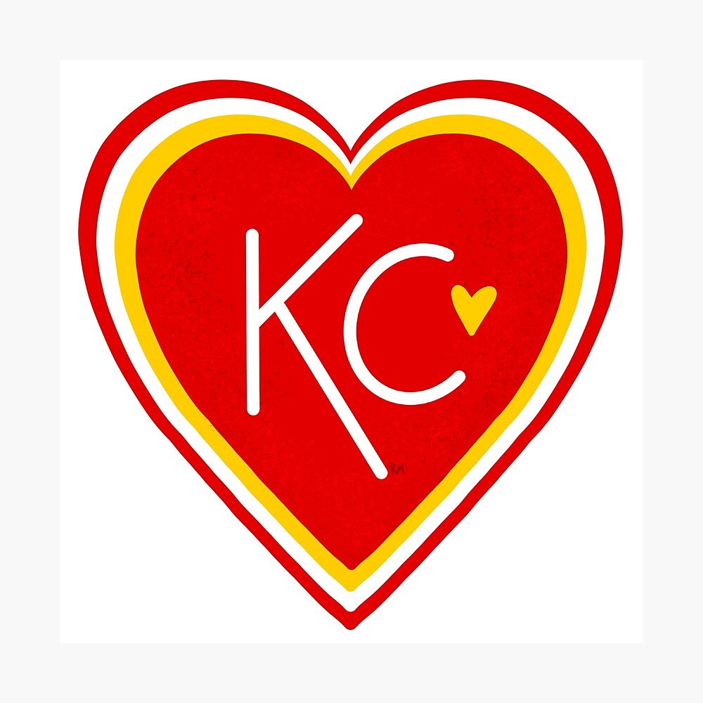 Navy & Red KC Heart Flag | Charlie Hustle