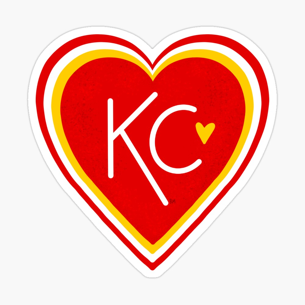 Kansas City KC Heart - Look with Love Theme Editorial Photography