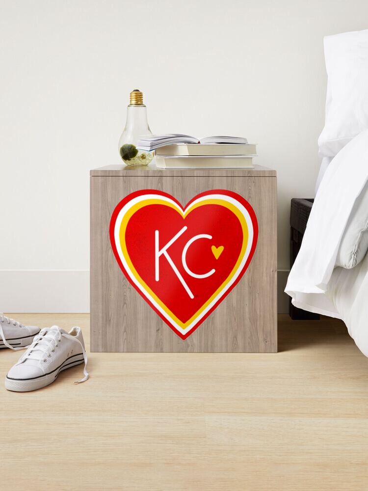 KC Love Navy & Blue Sticker for Sale by RuthMCreative