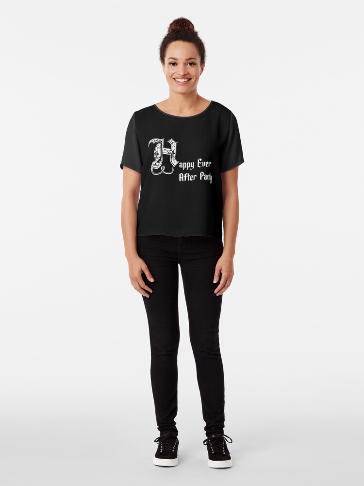 Alternate view of HEAP Alt Logo Chiffon Top