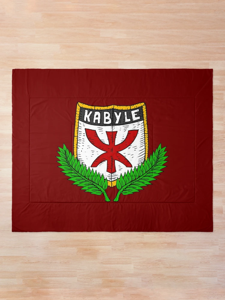 Couvre-lit for Sale avec l'œuvre « kabyle. fier. drapeau berbère