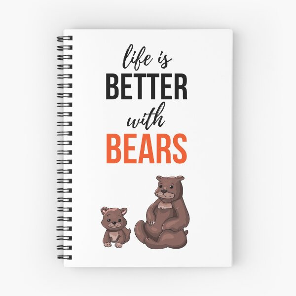 Item preview, Life Is Better With Bears designed and sold by PinkPandaPress.