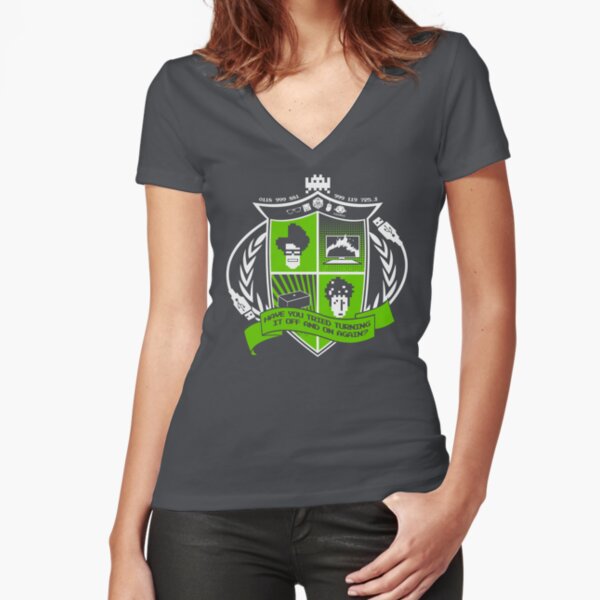 Fitted V-Neck T-Shirt