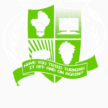 Artwork thumbnail, The IT Crowd Crest by Tom Trager