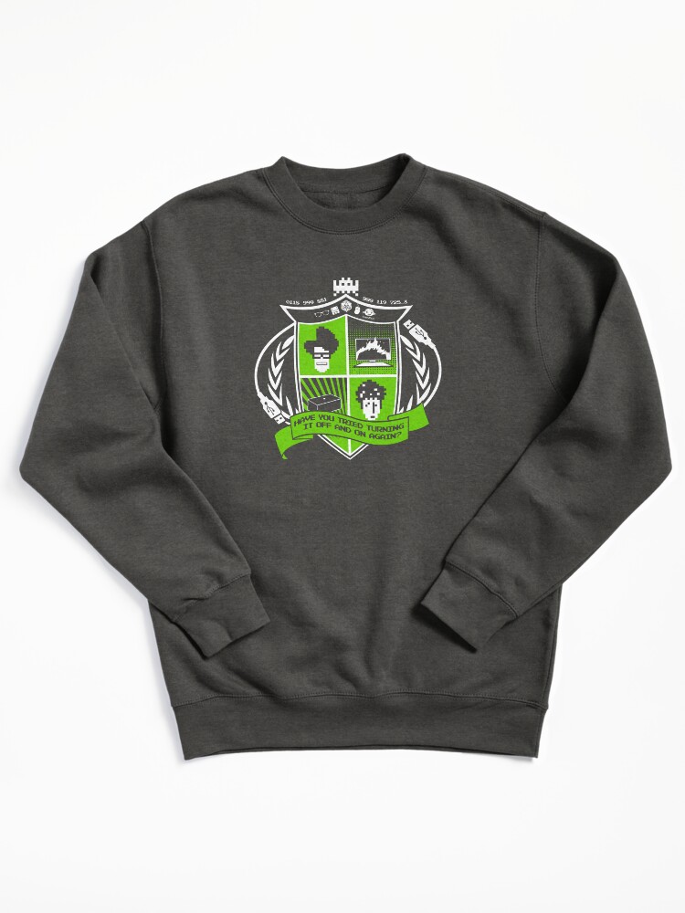 Thumbnail 2 of 7, Pullover Sweatshirt, The IT Crowd Crest designed and sold by TomTrager.