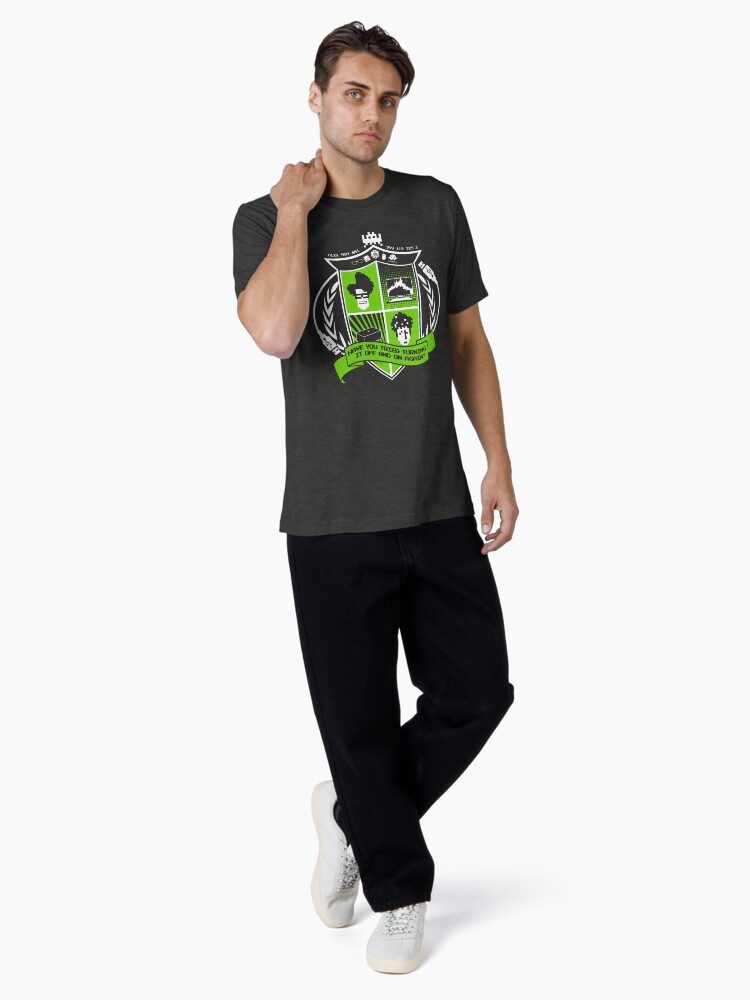Thumbnail 4 of 7, Tri-blend T-Shirt, The IT Crowd Crest designed and sold by TomTrager.