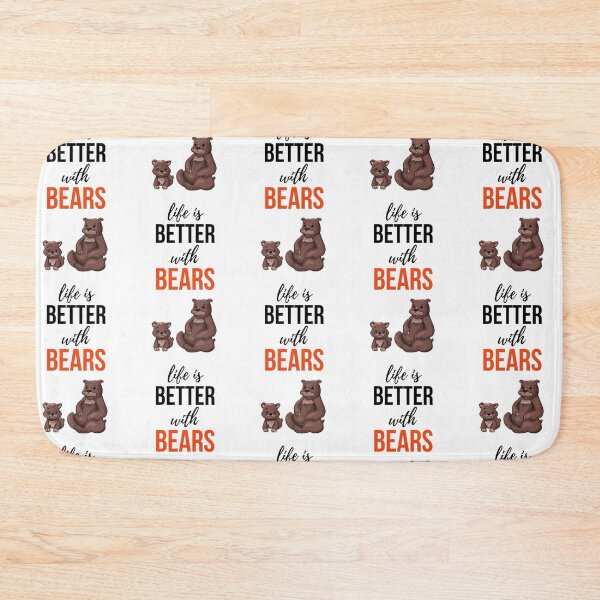 Item preview, Life Is Better With Bears designed and sold by PinkPandaPress.