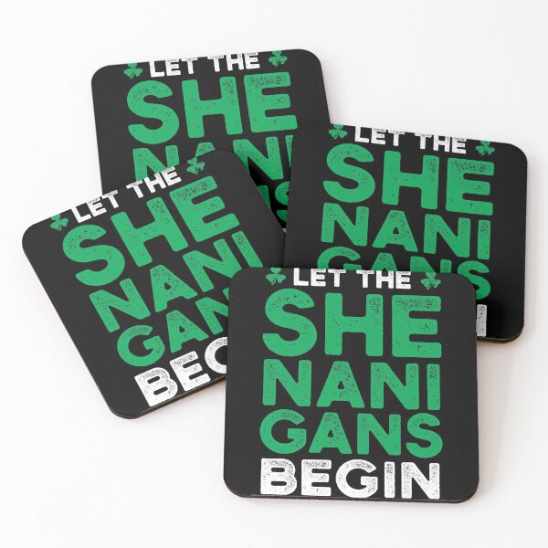 Item preview, St. Patrick's Day - let the shenanigans begin designed and sold by the-animal-dude.