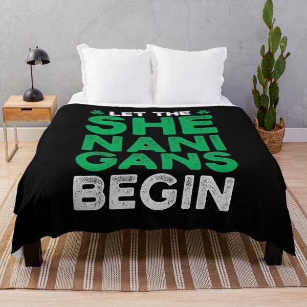 Item preview, St. Patrick's Day - let the shenanigans begin designed and sold by the-animal-dude.