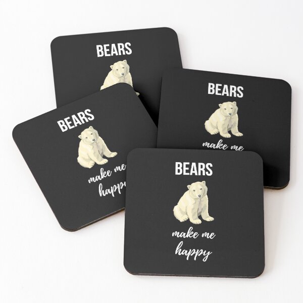 Item preview, Bears Make Me Happy designed and sold by PinkPandaPress.