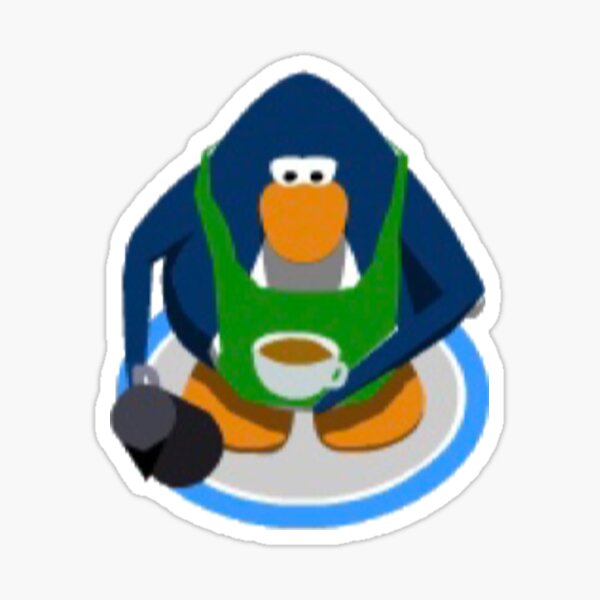 Club Penguin Vibing Meme  Sticker for Sale by samchhapman