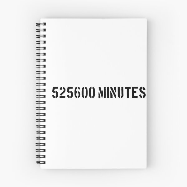Item preview, 525600 minutes musical theatre designed and sold by Susanadrg.
