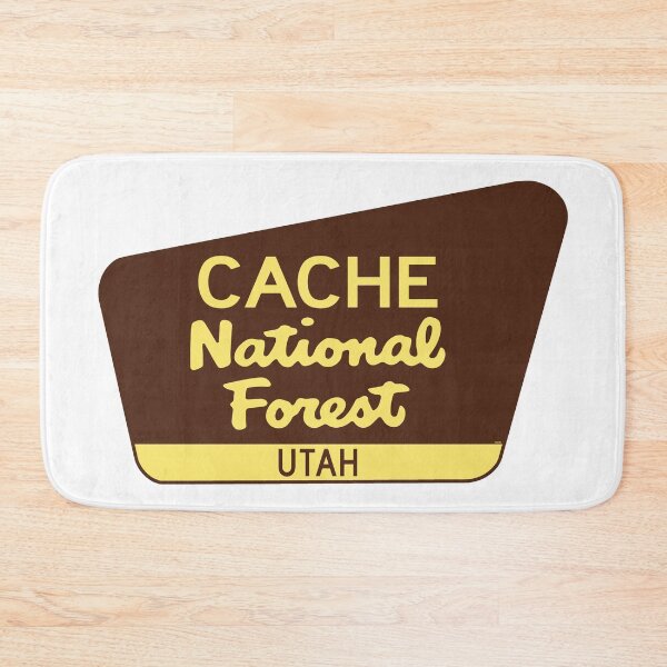 Item preview, Cache National Forest Utah Sign designed and sold by DESTINATIONS DECAL.