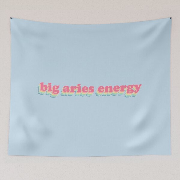 Item preview, BIG ARIES ENERGY - astrology designed and sold by capslocksigh.