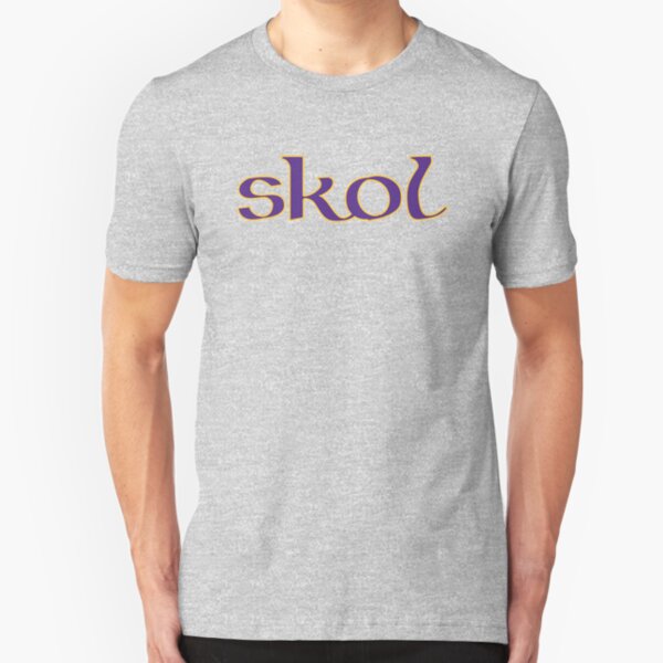 Celtic Inspired Skol Vikings Slim Fit T-Shirt