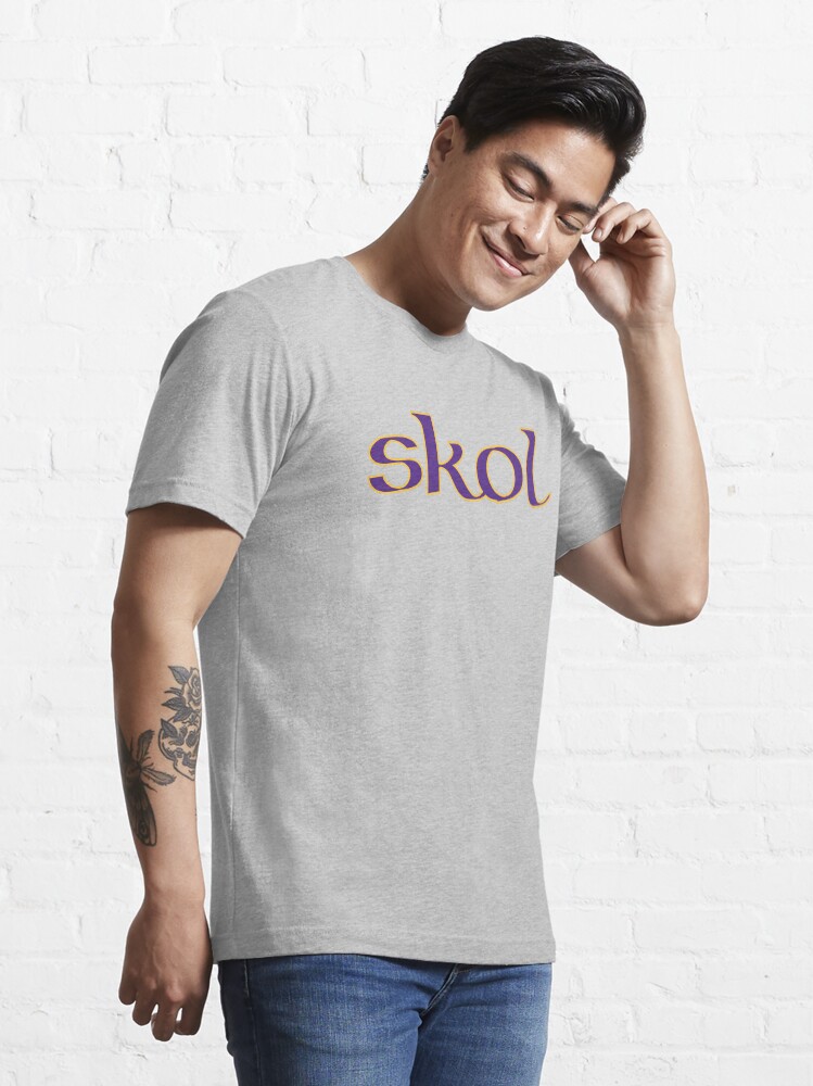 Alternate view of Celtic Inspired Skol Vikings Essential T-Shirt