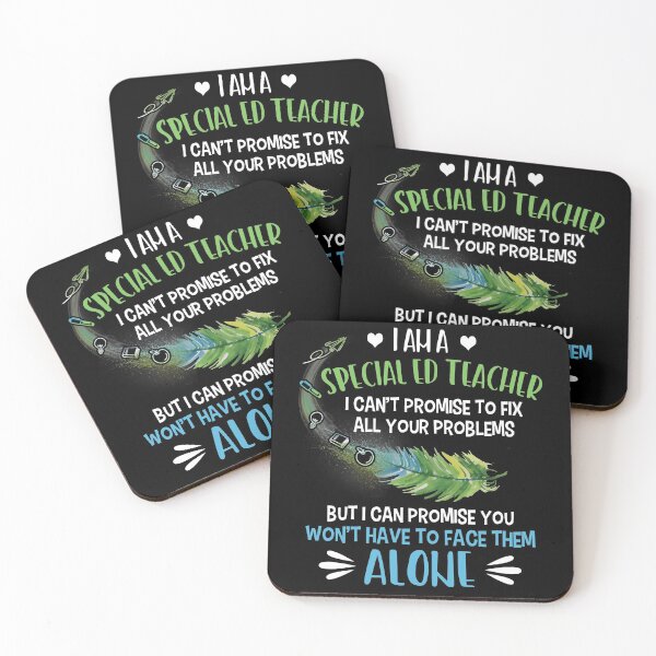 Item preview, Meaningful Special Ed Teacher Gift - I Promise You Won't Face Your Problems Alone - SPED Teaching designed and sold by kntranhoang.