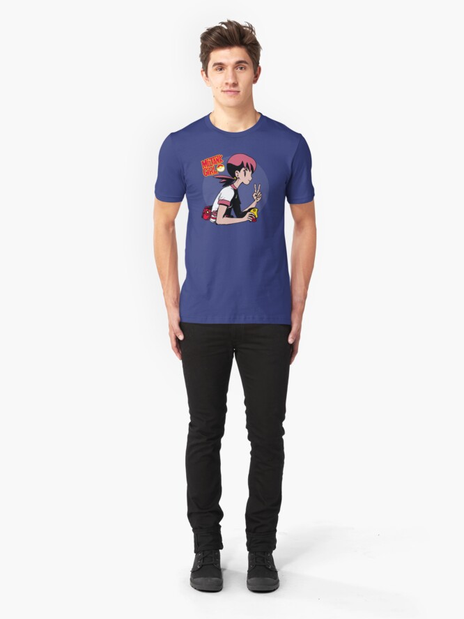 Alternate view of Miltank Girl Slim Fit T-Shirt